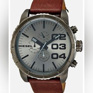 Diesel DZ4210 Watch Brown Leather Strap